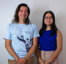 Five heartfelt minutes with Director of the Asian and Asian American Studies Institute and Professor of History Jason Chang and undergraduate student Karen Lau ’25 (CLAS) Video courtesy of UConn CLAS